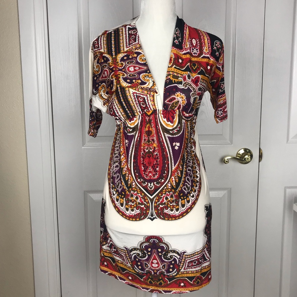 Christina Love Pattern Dress Size Small